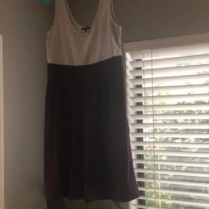Express fit and flare tank dress
